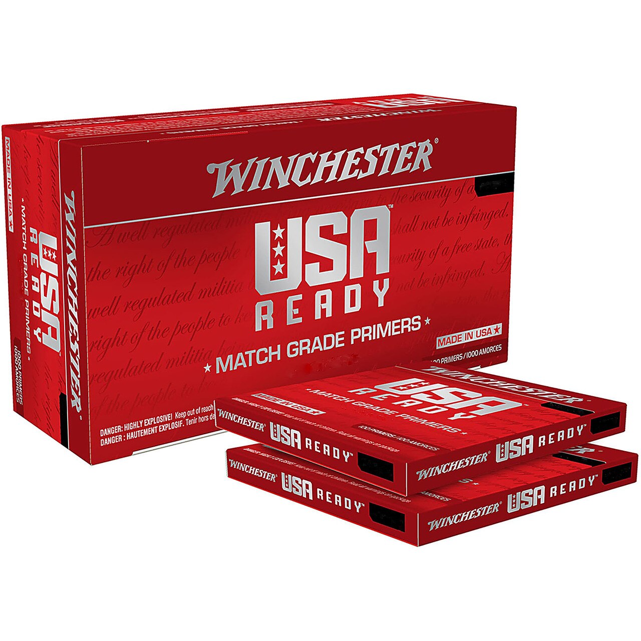 Winchester USA Ready Large Rifle Match Primers