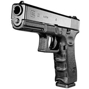 Glock 22 Gen 3 Pistol 40 S&W Fixed Sights 10-Round Polymer Black
