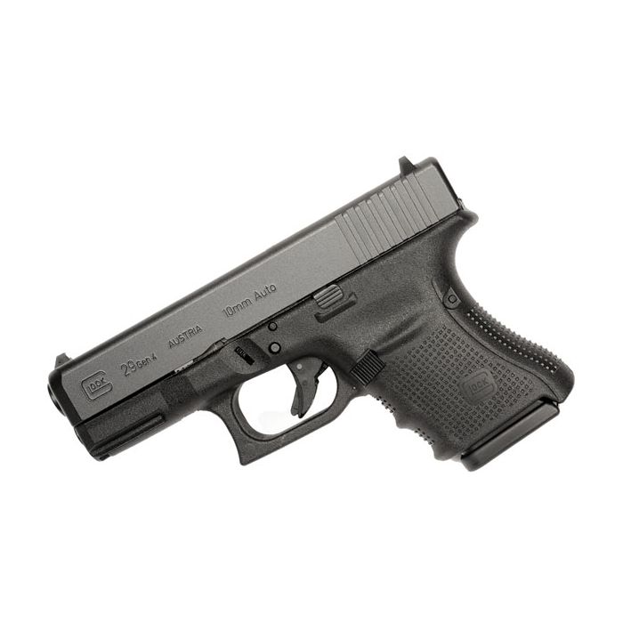 Glock 29 Gen 4 Pistol 10mm Auto Fixed Sights 10-Round Polymer Black