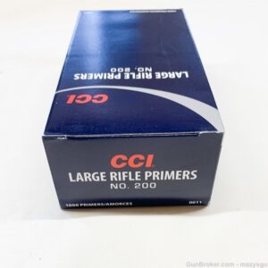 CCI Large Rifle Primers #200 Box of 1000 (10 Trays of 100) 4 Large Pistol Primers Reviews & Comparisons
