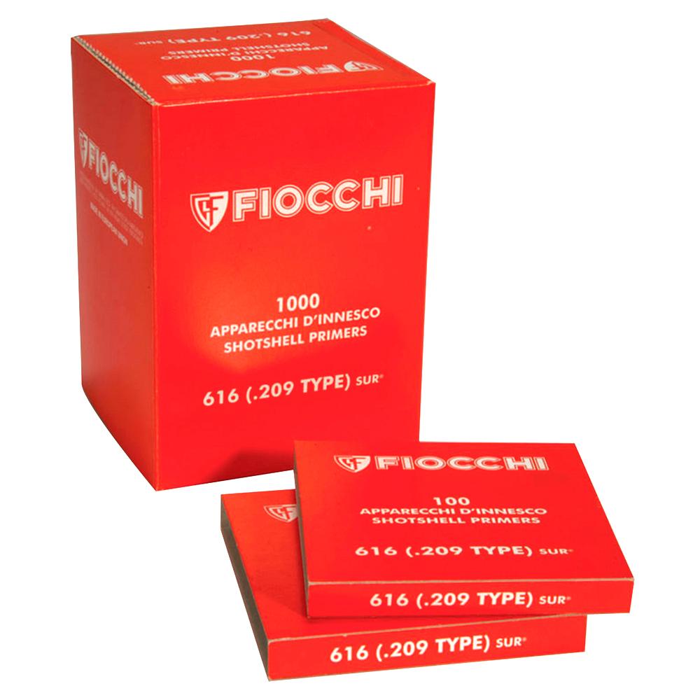 Fiocchi Primers #209 Shotshell Box of 1000 (10 Trays of 100) The Hunting Season Is Here