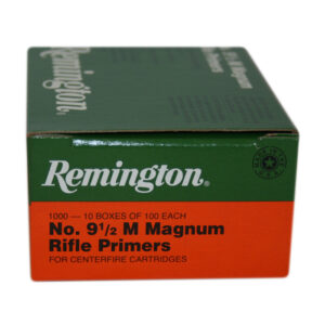 Remington Large Rifle Magnum Primers #9-1/2M Box of 1000 (10 Trays of 100)