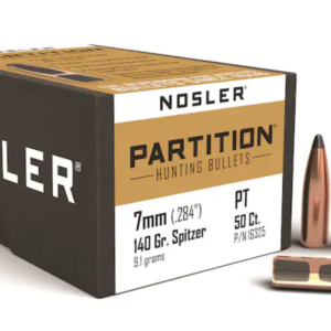Nosler Partition Bullets 284 Caliber 7mm (284 Diameter) 140 Grain Spitzer Box of 50