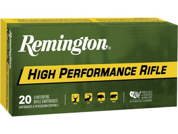 Remington High Performance Rifle Ammunition 22 Hornet 45 Grain Pointed Soft Point Box of 50