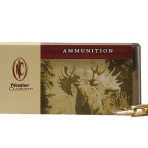 Nosler Custom Ammunition 257 Weatherby Magnum 115 Grain Partition Spitzer Box of 20
