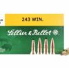 Sellier & Bellot Ammunition 243 Winchester 100 Grain Soft Point